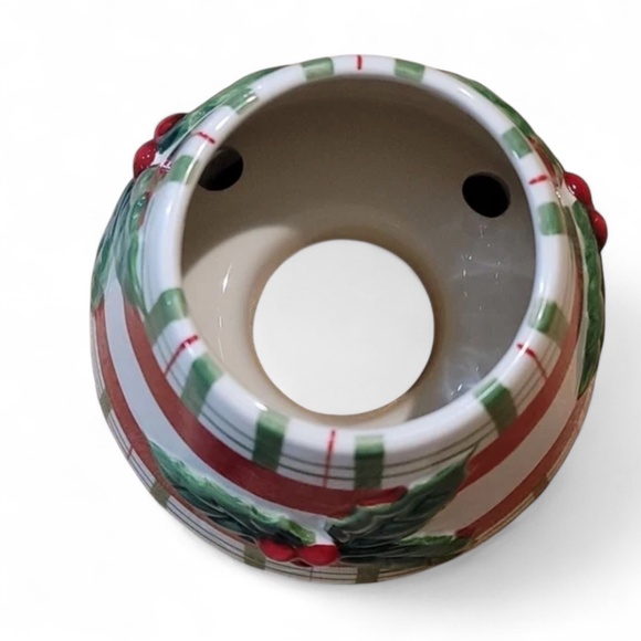 Christmas Holly Berry Large Jar Candle Shade - Picture 3 of 4